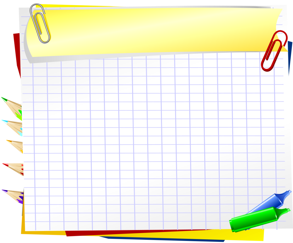 Фон для презентации тетрадный лист