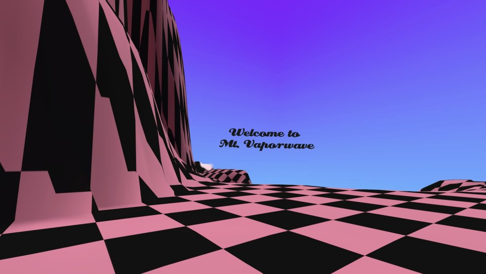 Обои на компьютер vaporwave