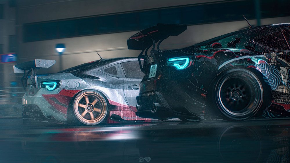 Темно синий фон с узорами