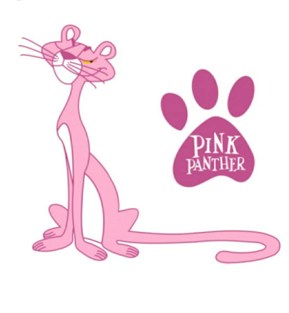 Розовая пантера силуэт