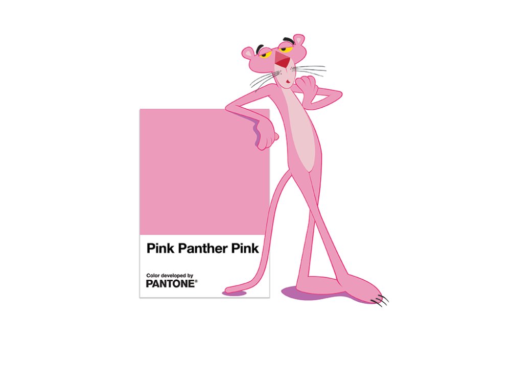 Pink Panther Pink Pantone