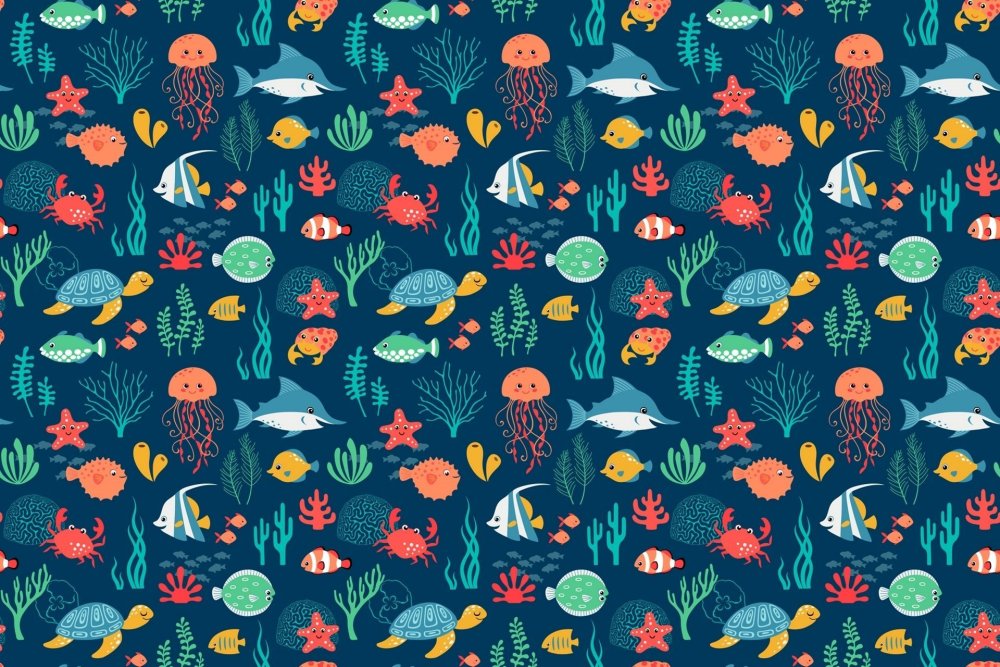 Баннер подводный мир