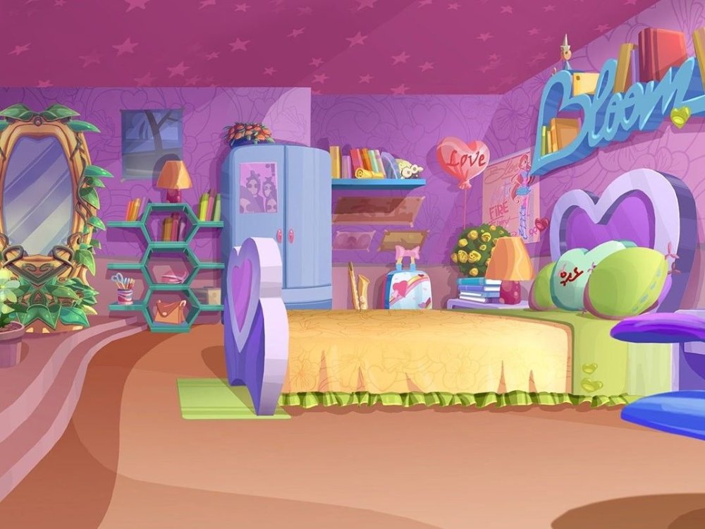 Винкс комната Блум