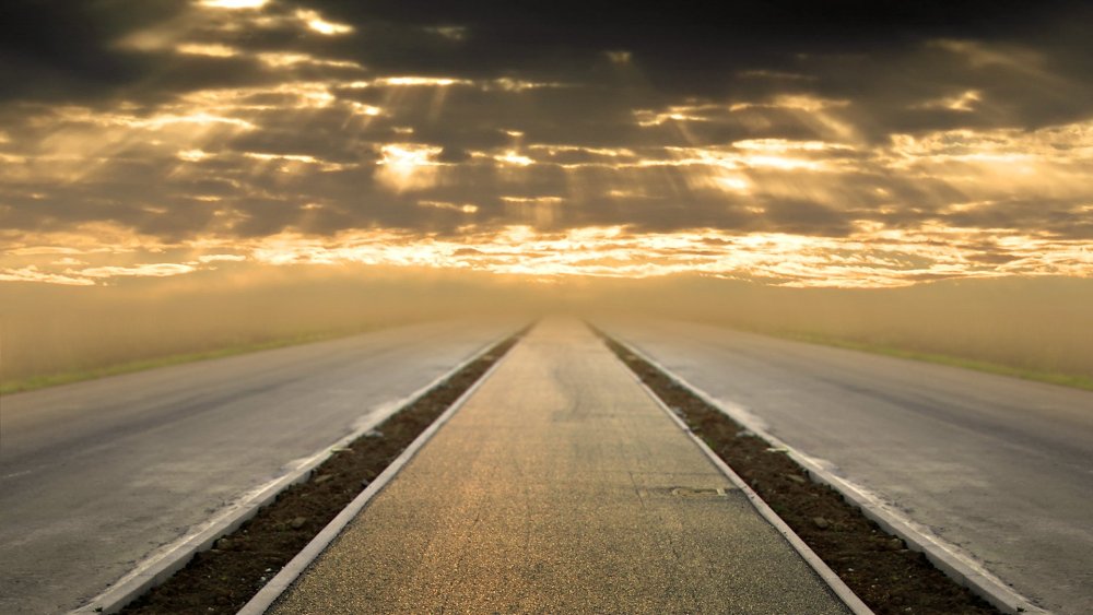 Дорога с боку