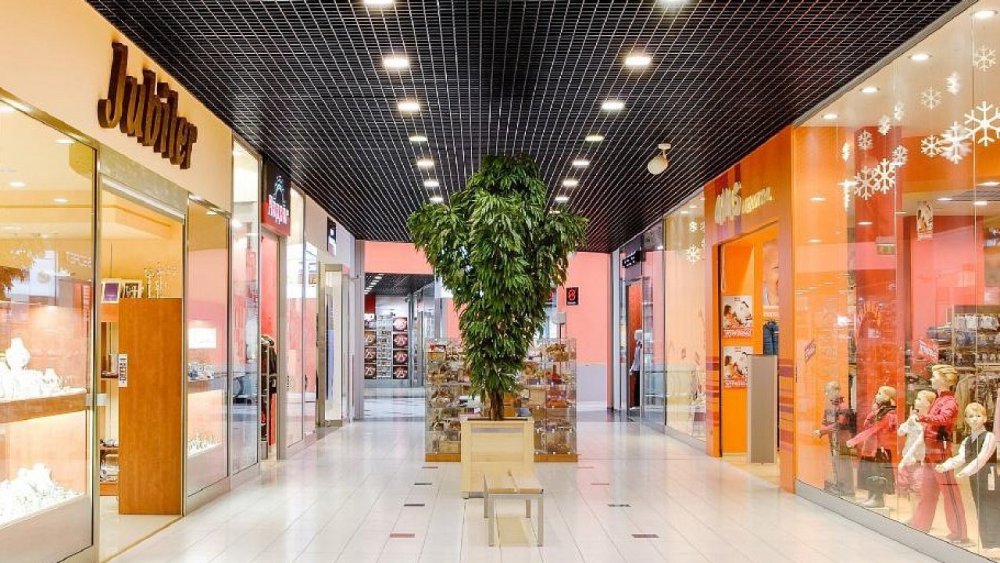 Торговый центр внутри