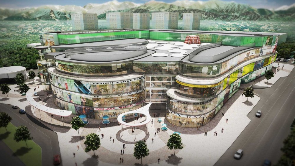 Красивые торговые центры