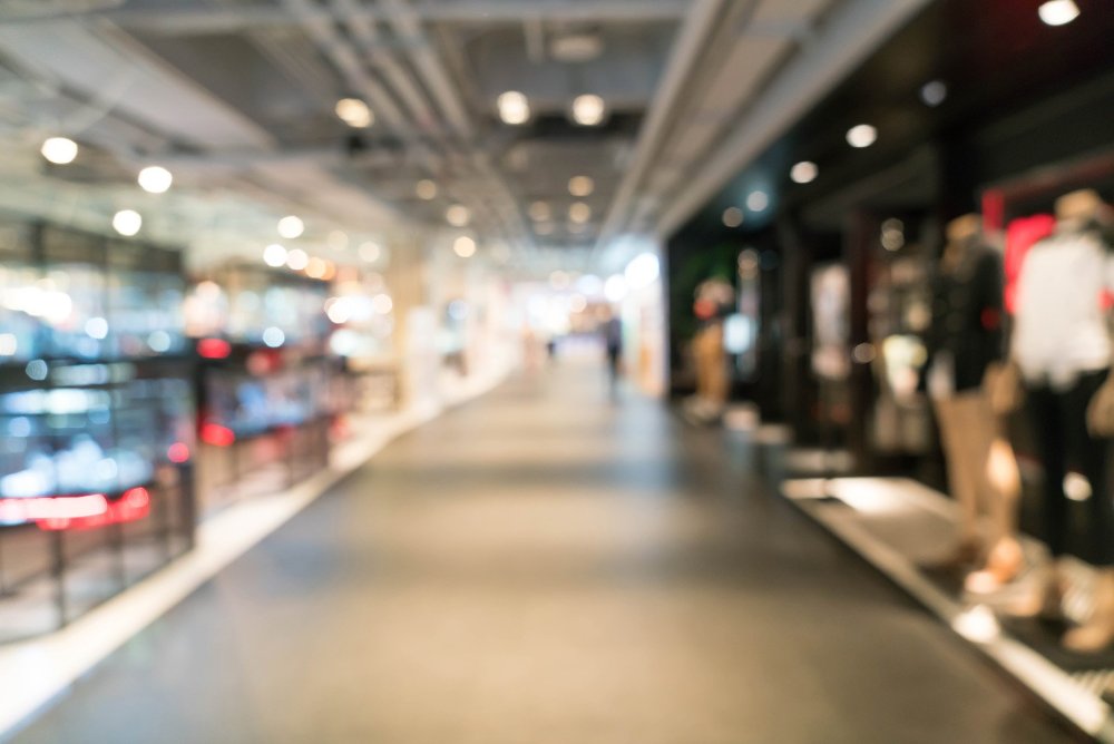 Размытый фон магазин