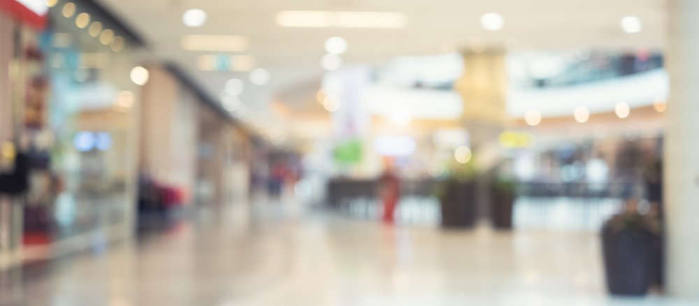 Фон супермаркет размытый
