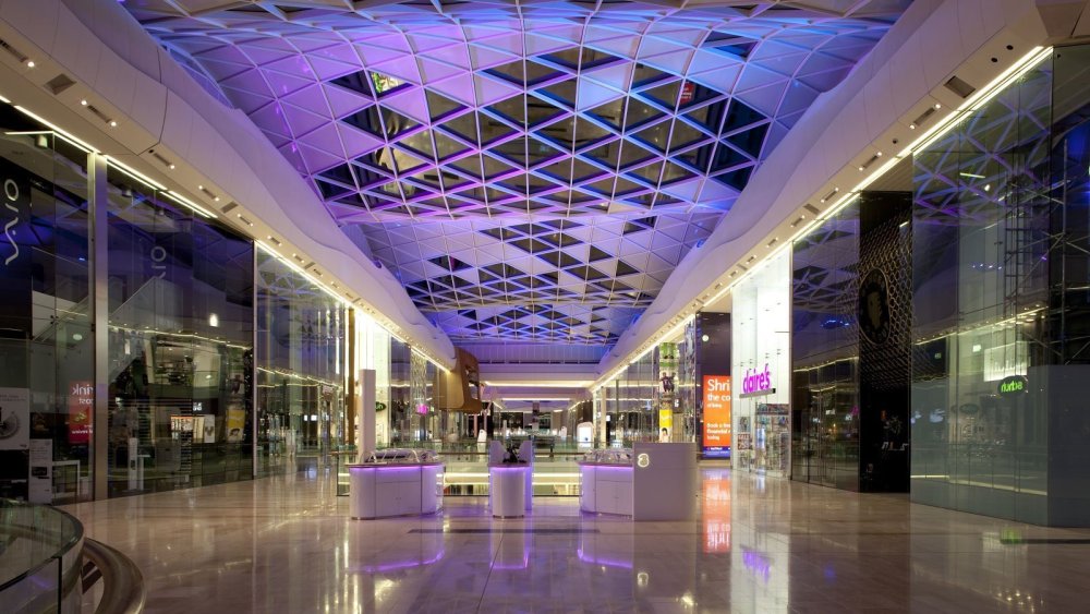 Торговый центр изнутри
