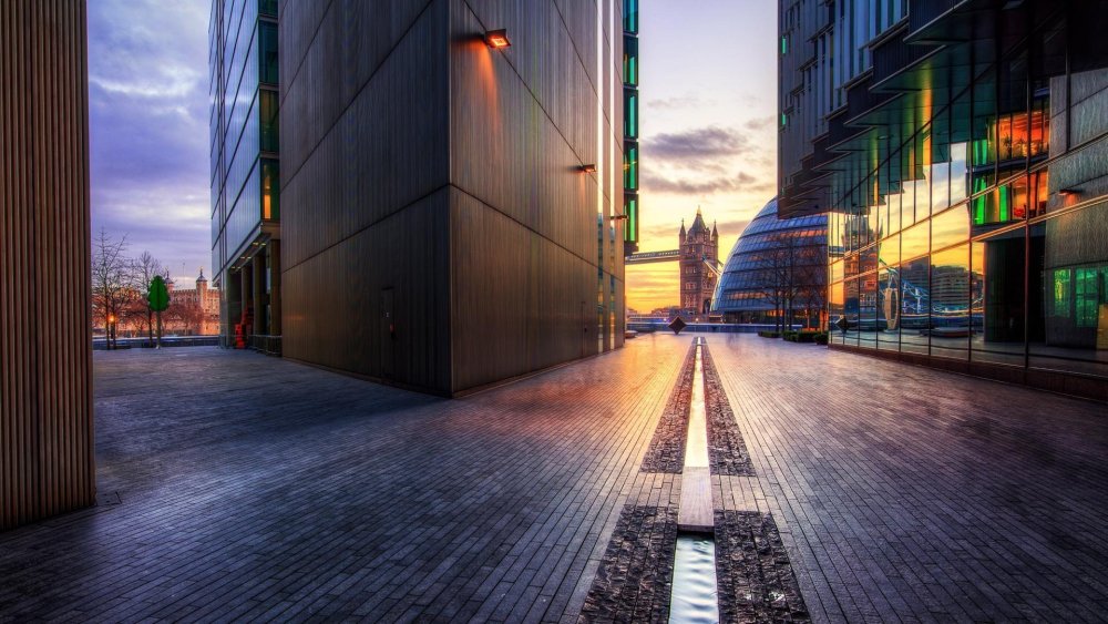 Городской пейзаж фон