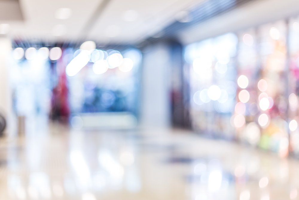 Размытый фон магазин