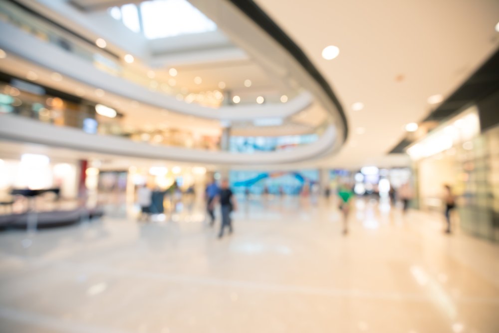 Задний фон торговый центр
