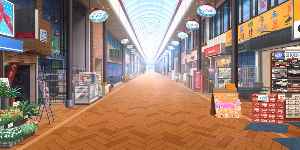 Торговый центр фон