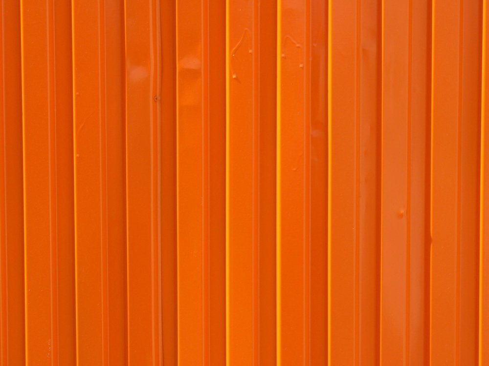 Профнастил оранжевый