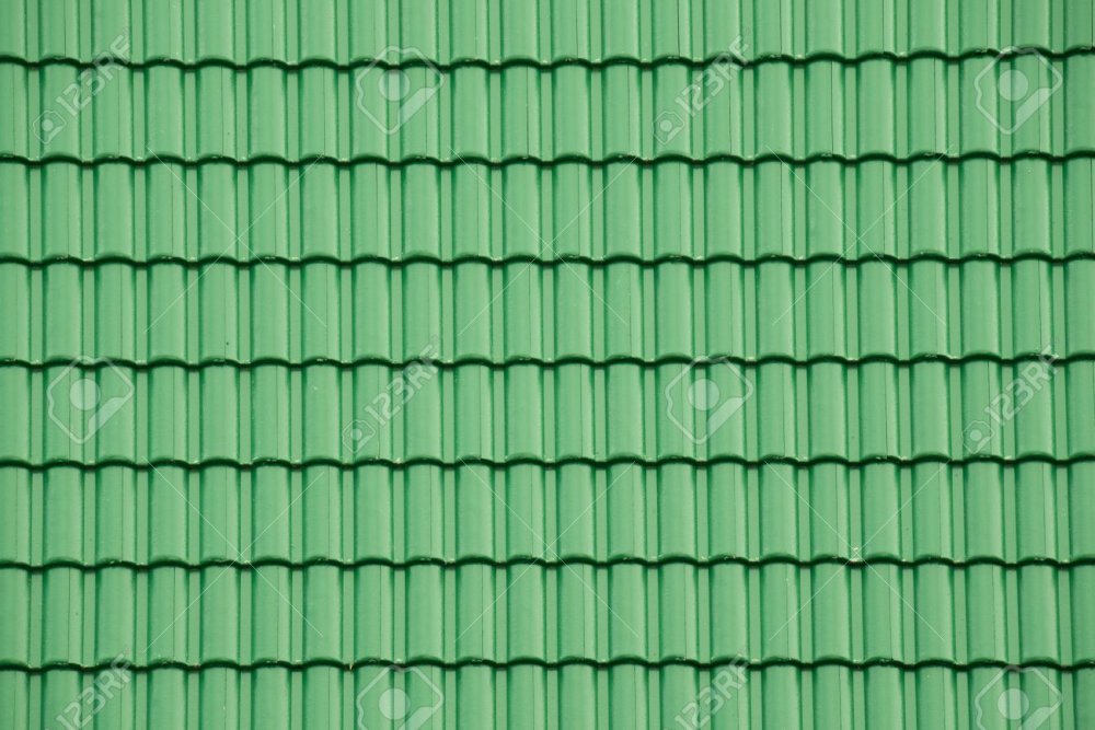 Зеленая крыша текстура