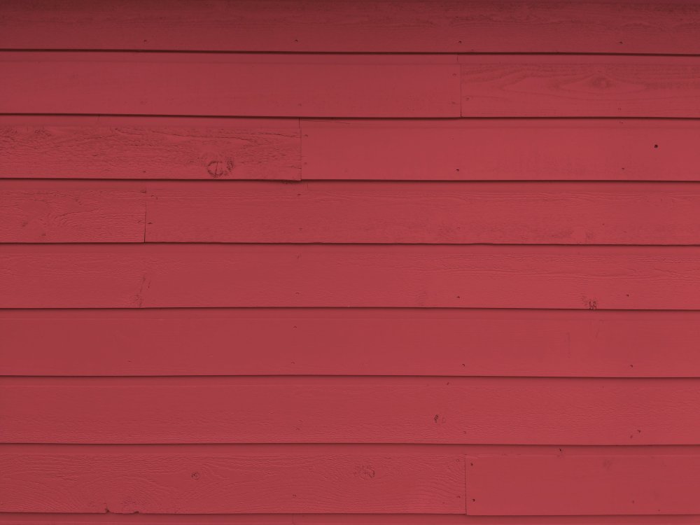 Красная вагонка