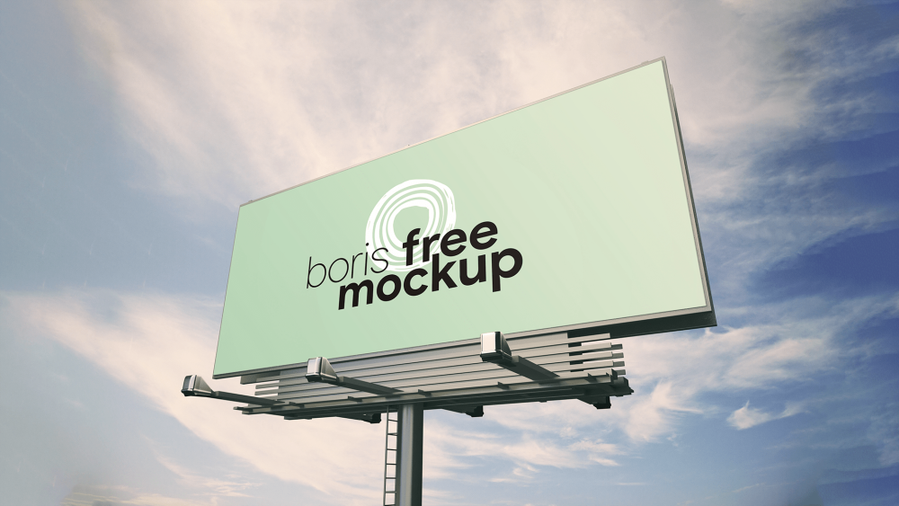 Мокапы рекламных щитов