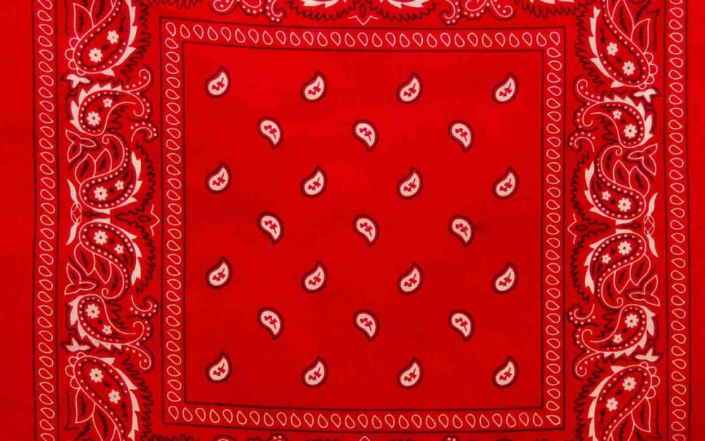 Красные банданы Крипс