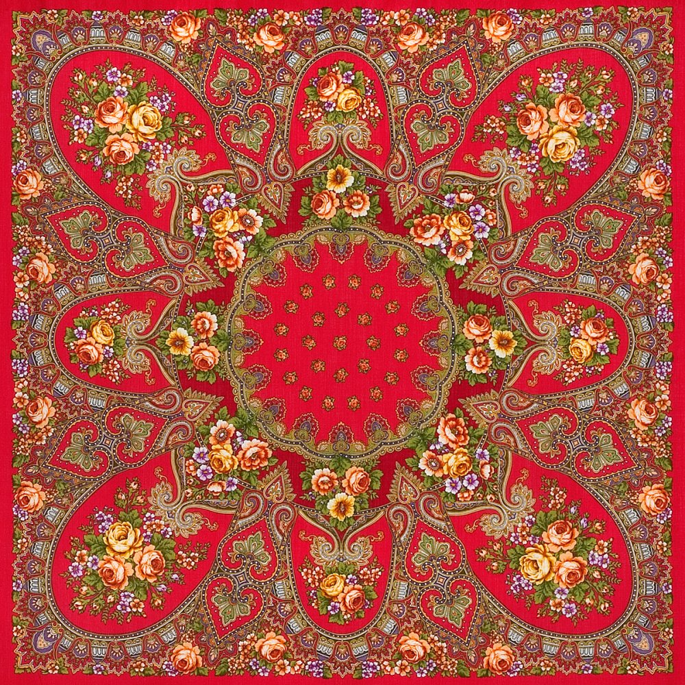 Павловопосадский платок Венский вальс