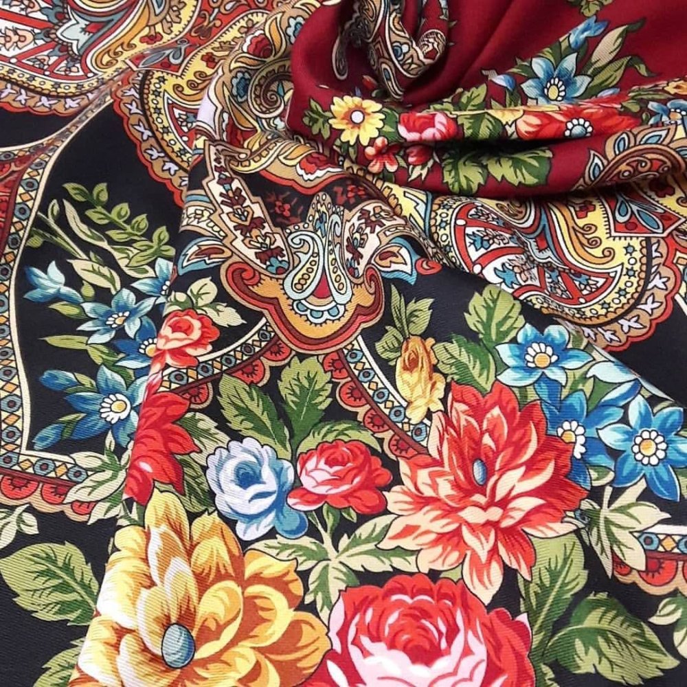 Павлопосадская шаль Майя 28