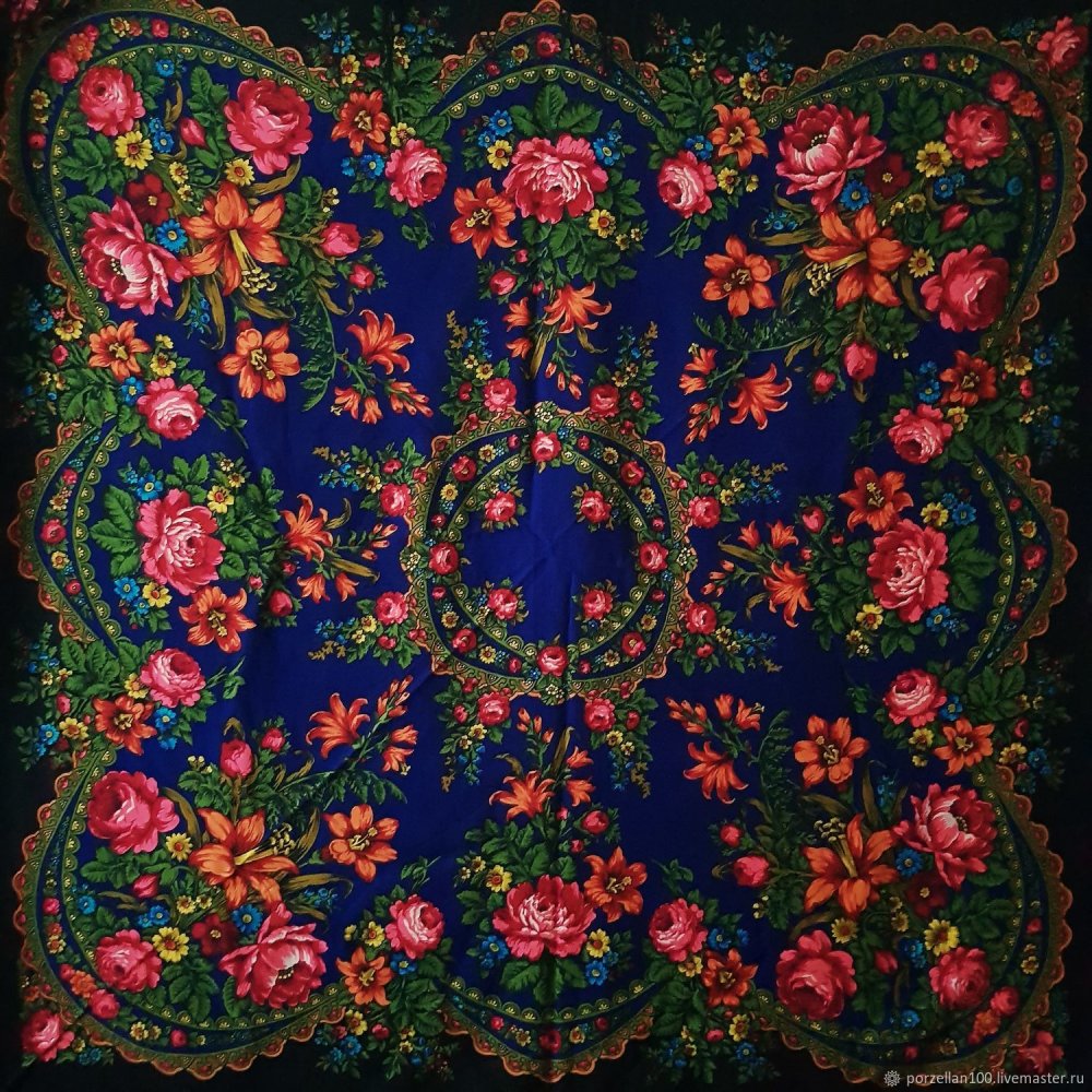 Платок рапсодия Клара Зиновьева