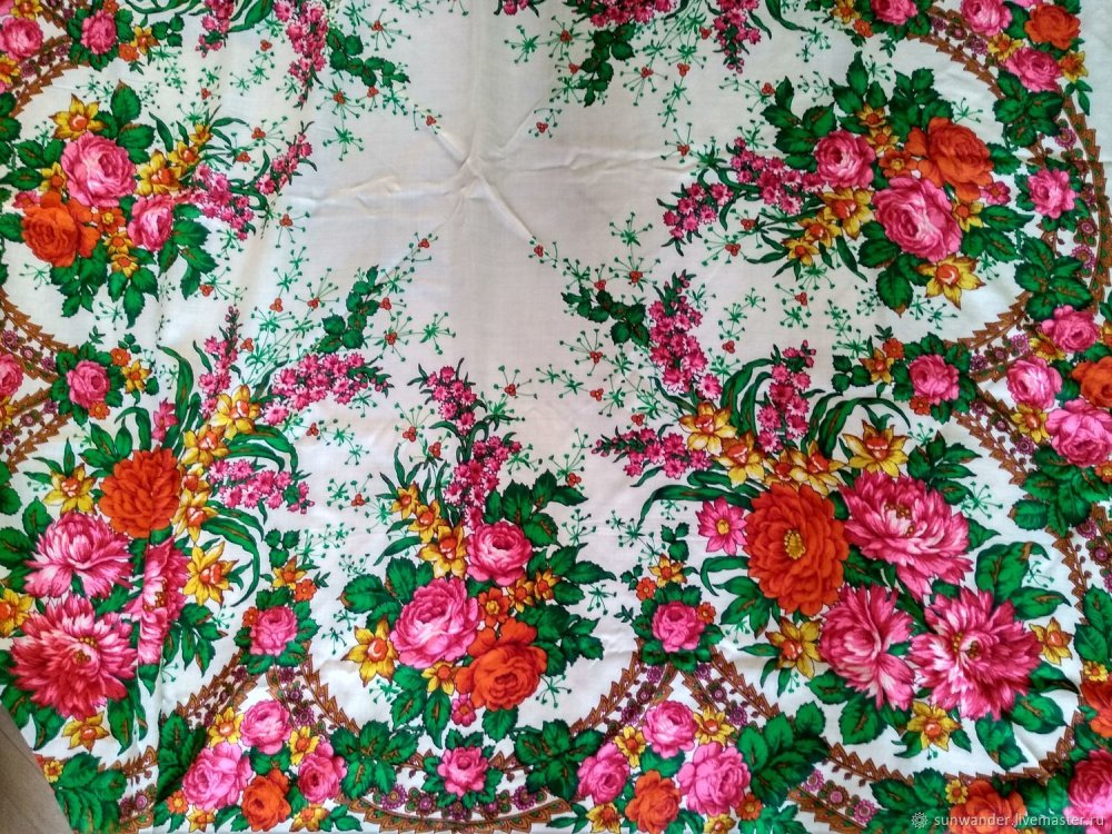 Платок натуральная шерсть