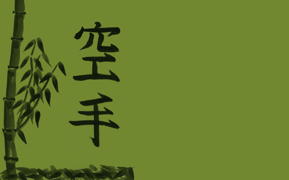 Япония каратэ Кекусин фон