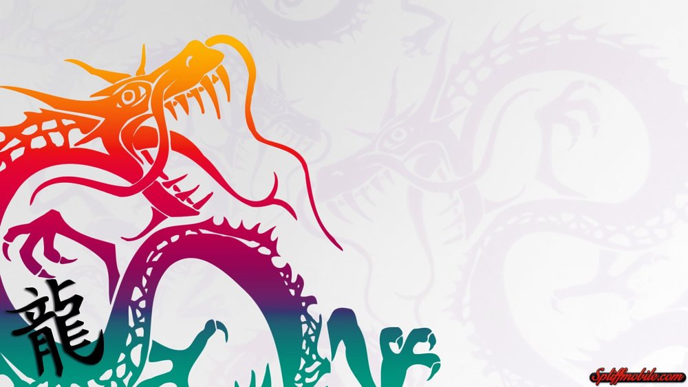 Китайский дракон фон