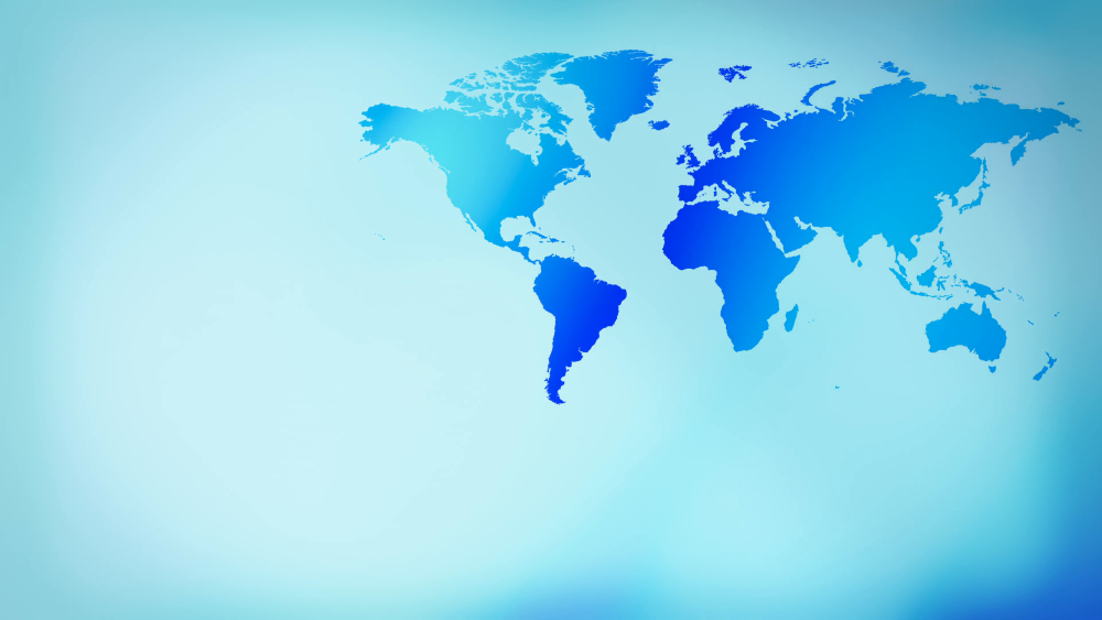 Карта мира фон для презентации