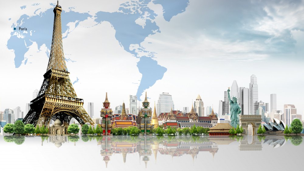 Фотообои путешествие