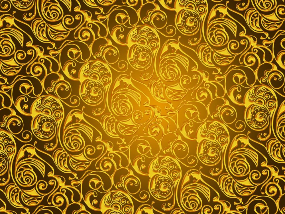 Золотой фон Версаче