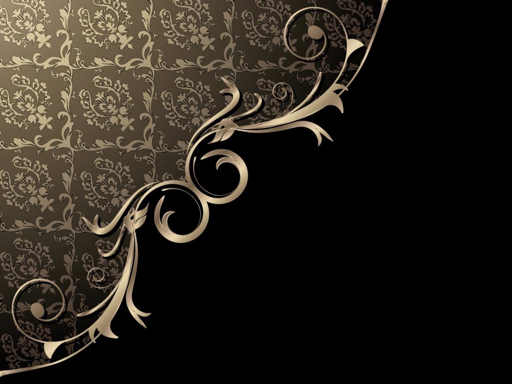 Коричневый узор