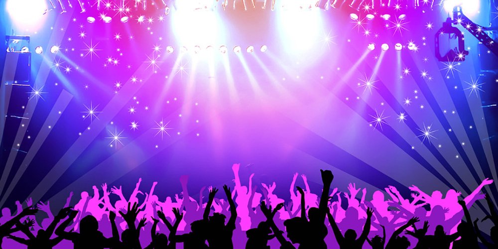 Дискотека фон