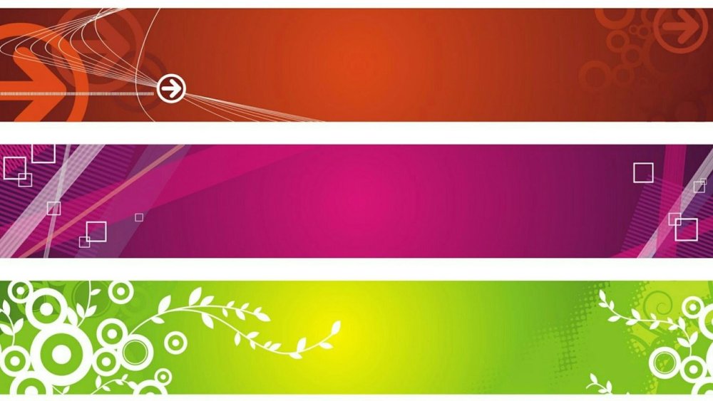 Красивые баннеры для сайта