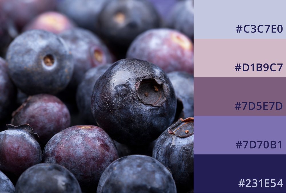 Фиолетовый интерьер