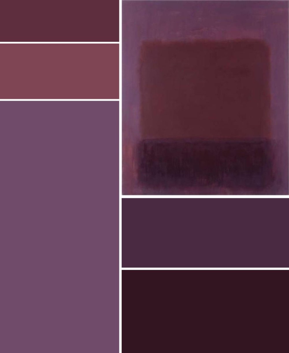 Рал фиолетовые оттенки