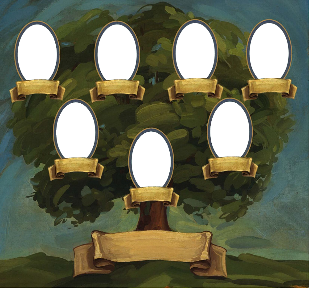 Фон для родословной дерево