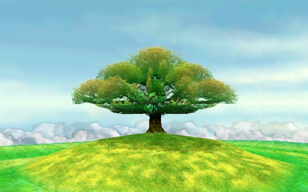 Фон для дерева родового