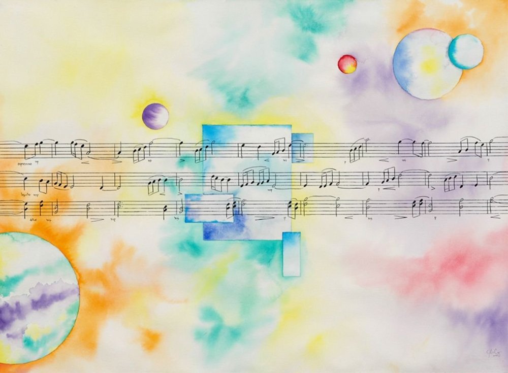 Фон для афиши концерта