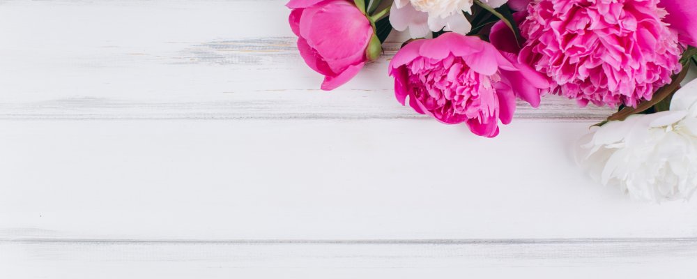 Цветочный фон пионы