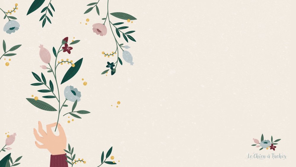 Новогодний фон с оленями