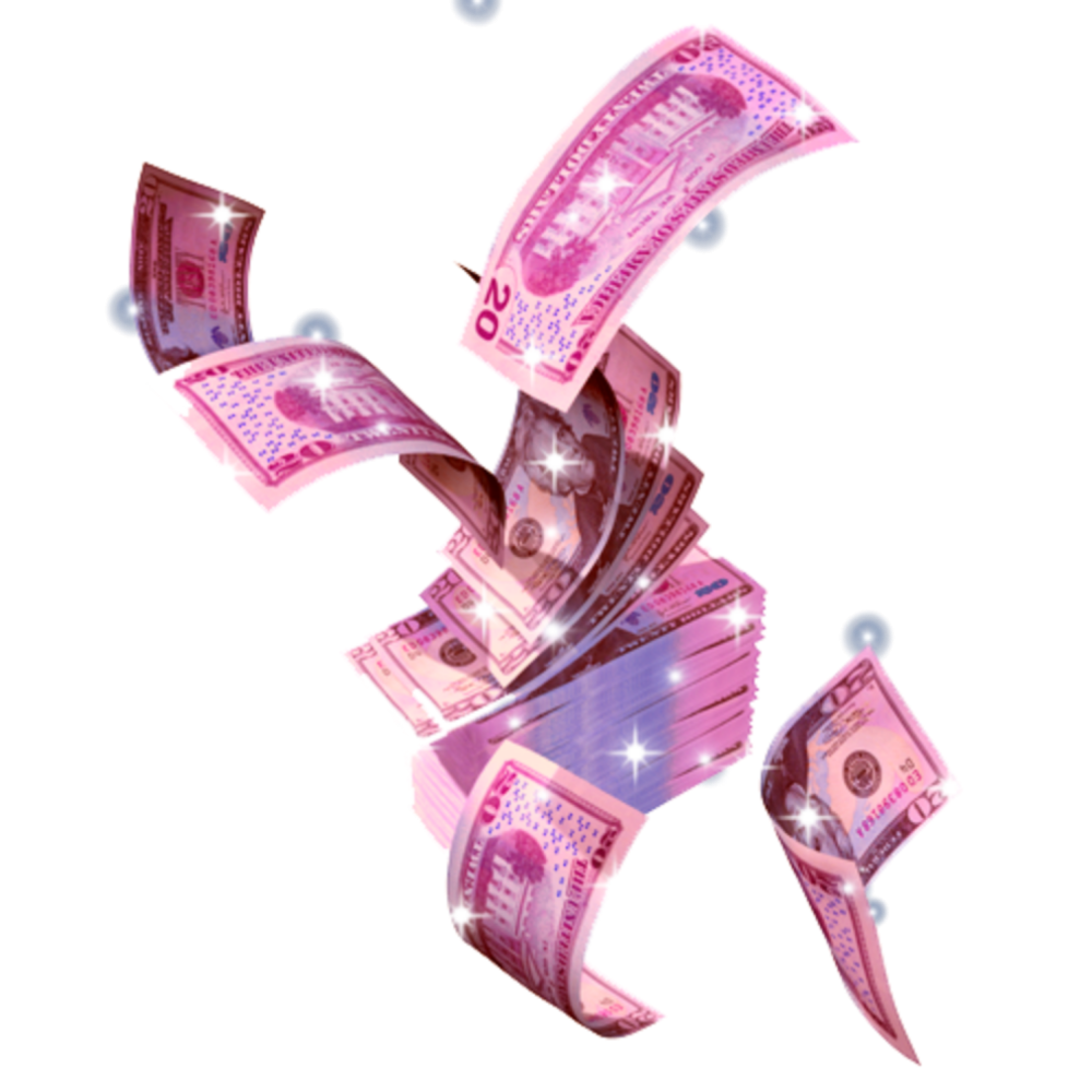 Розовые деньги Эстетика