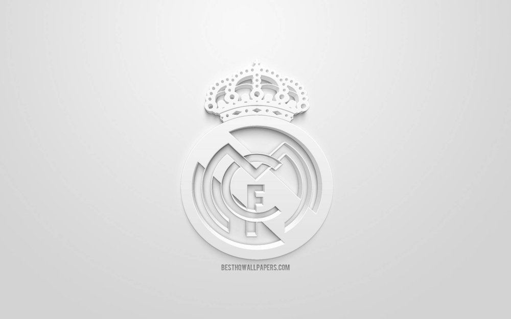 Реал Мадрид логотип 3д