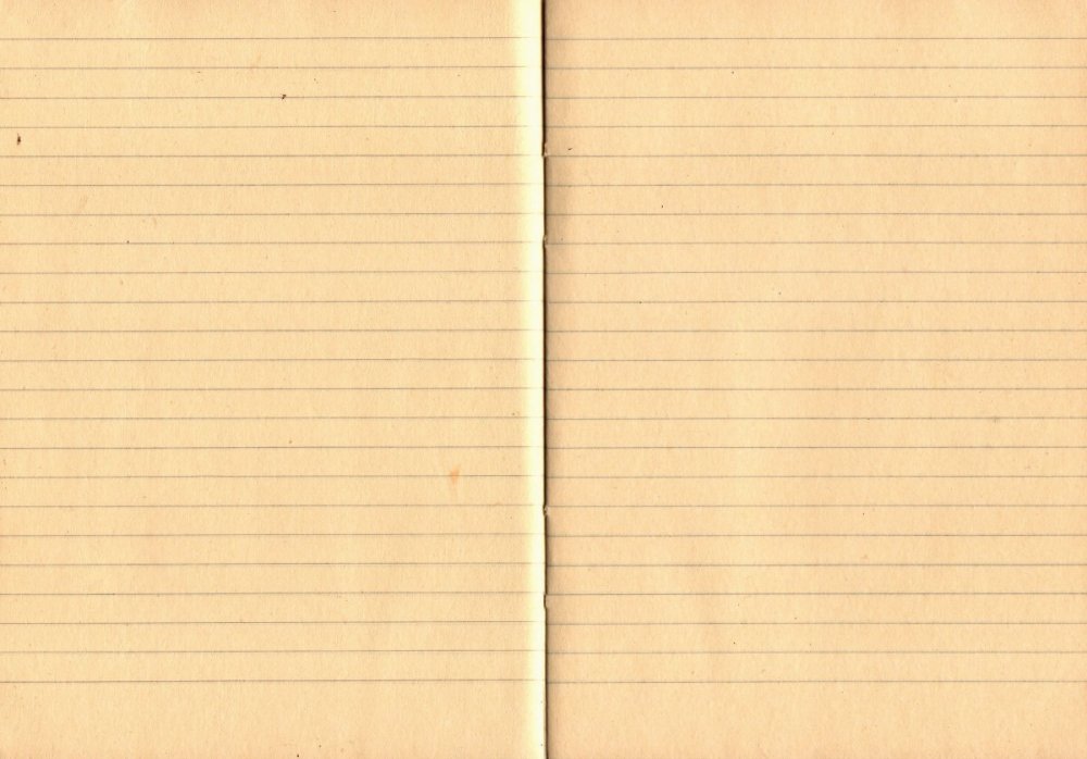 Лист бумаги в линейку