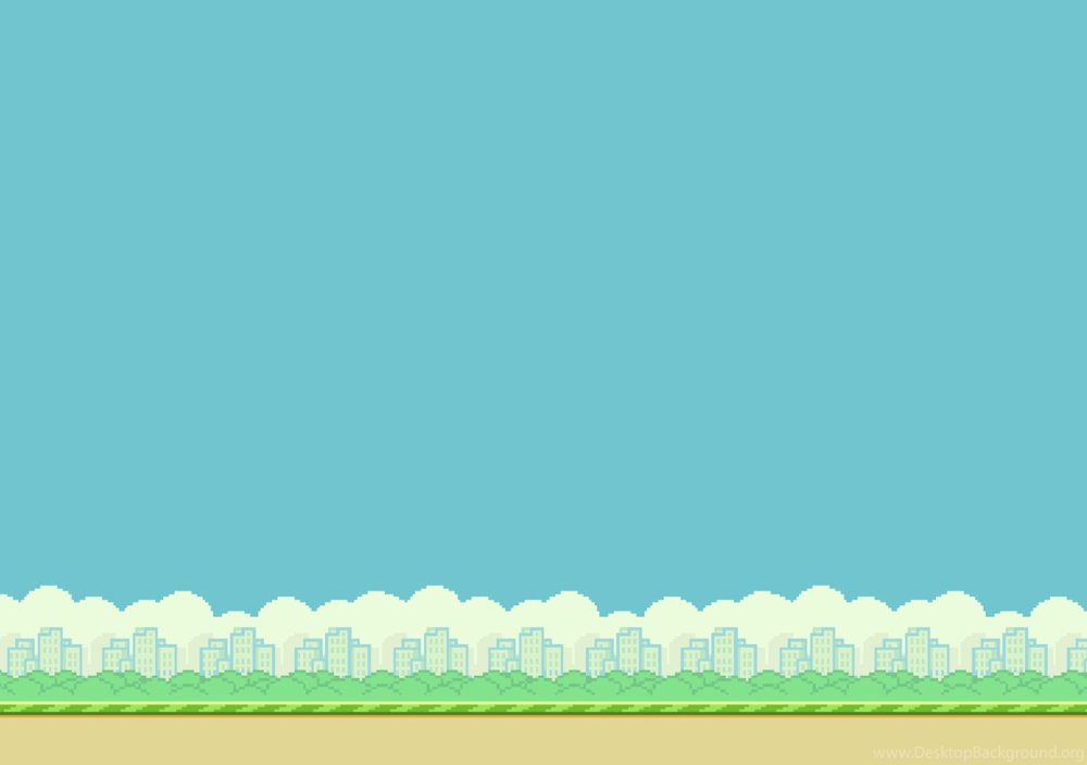 Задний фон Flappy Bird