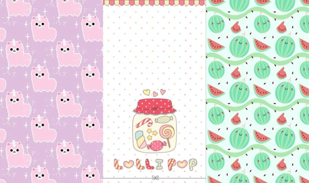 Обои на телефон Каваи