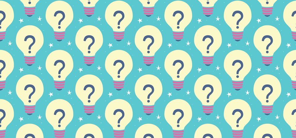 Фон с вопросительными знаками