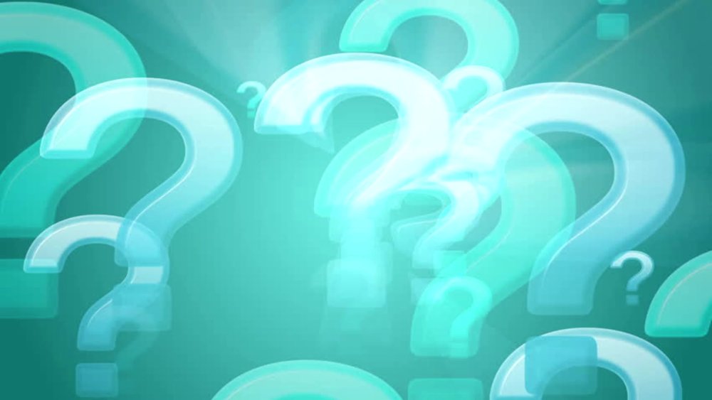 Знаки вопроса фон