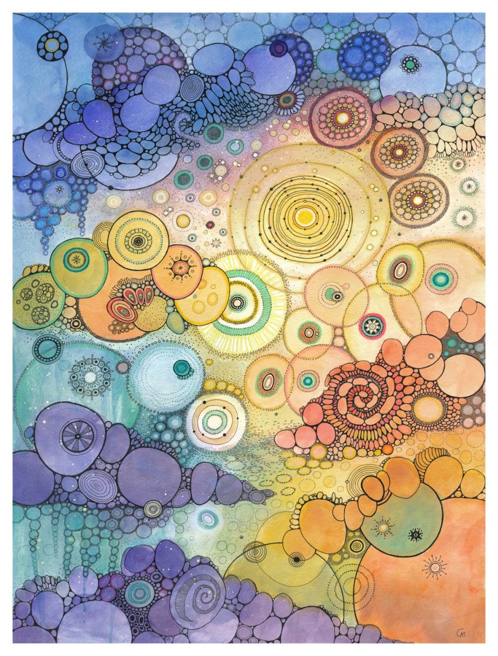 Арт терапия абстракция