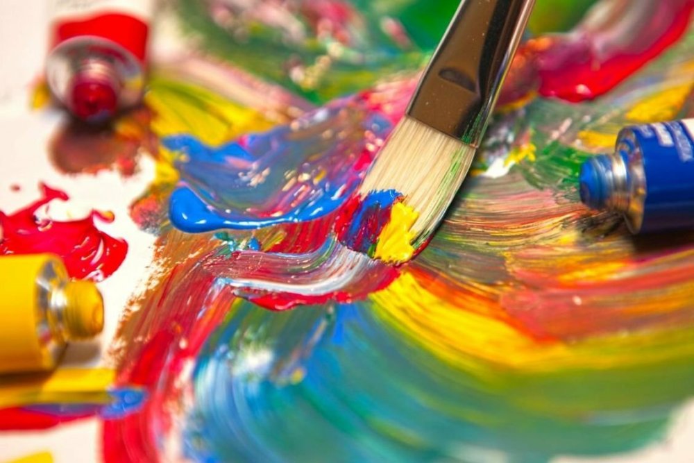 Арт терапия краски